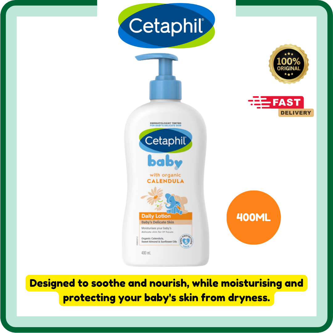 Cetaphil Baby Daily Lotion ORGANIC CALENDULA | 400ml
