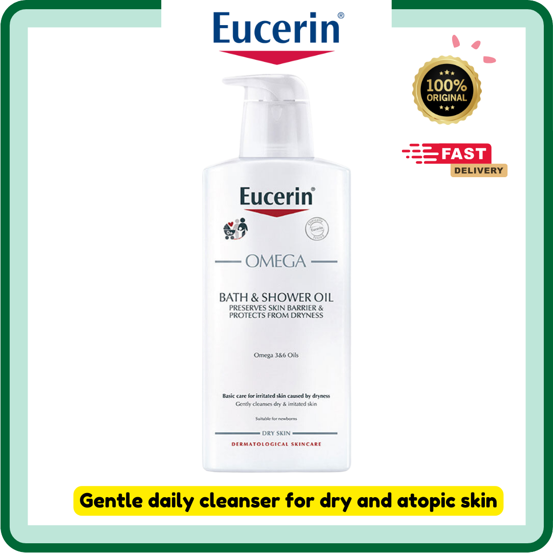 Eucerin OMEGA Bath & Shower Oil (400ml)