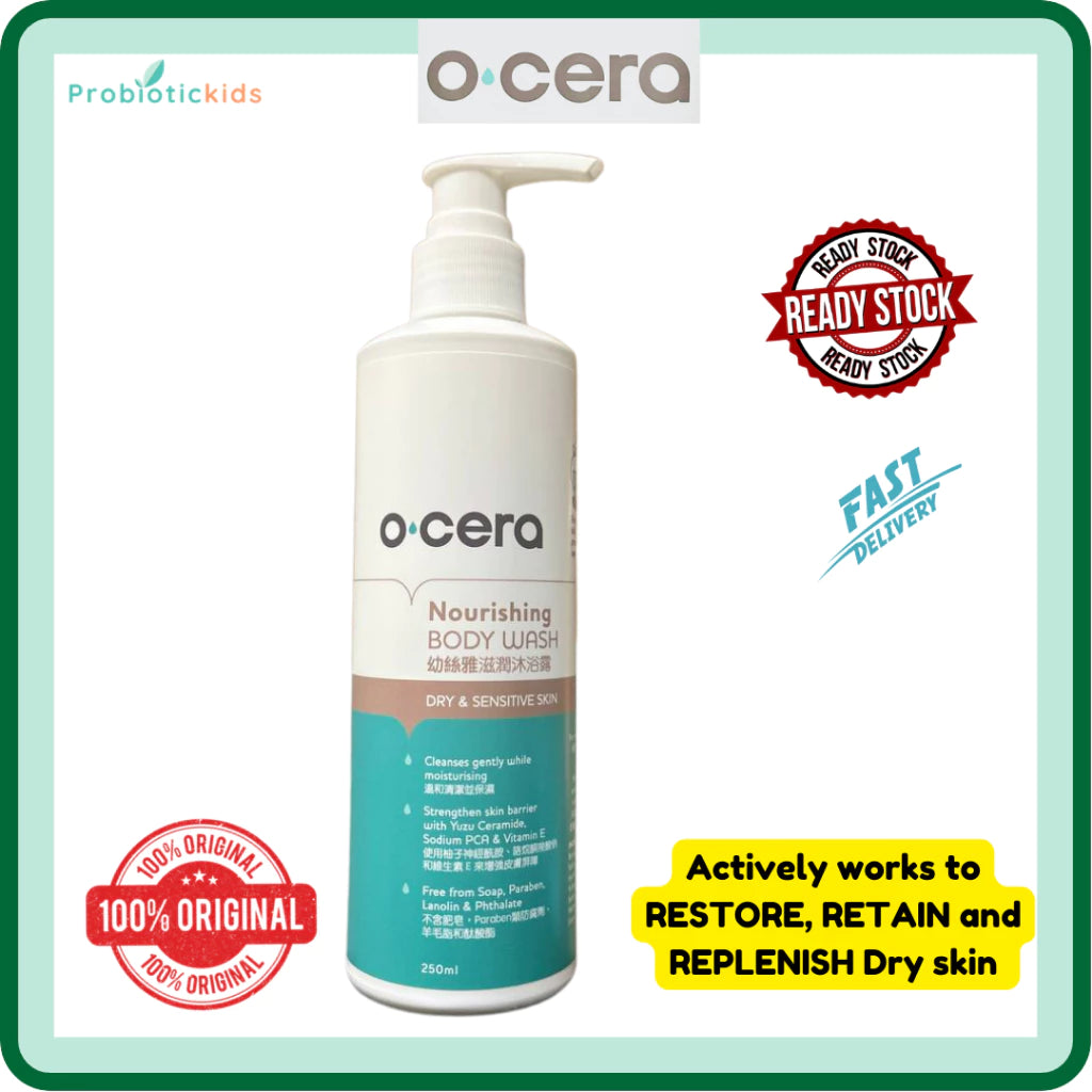 Ocera Nourishing Body Wash | For Dry & Sensitive Skin (250ml)