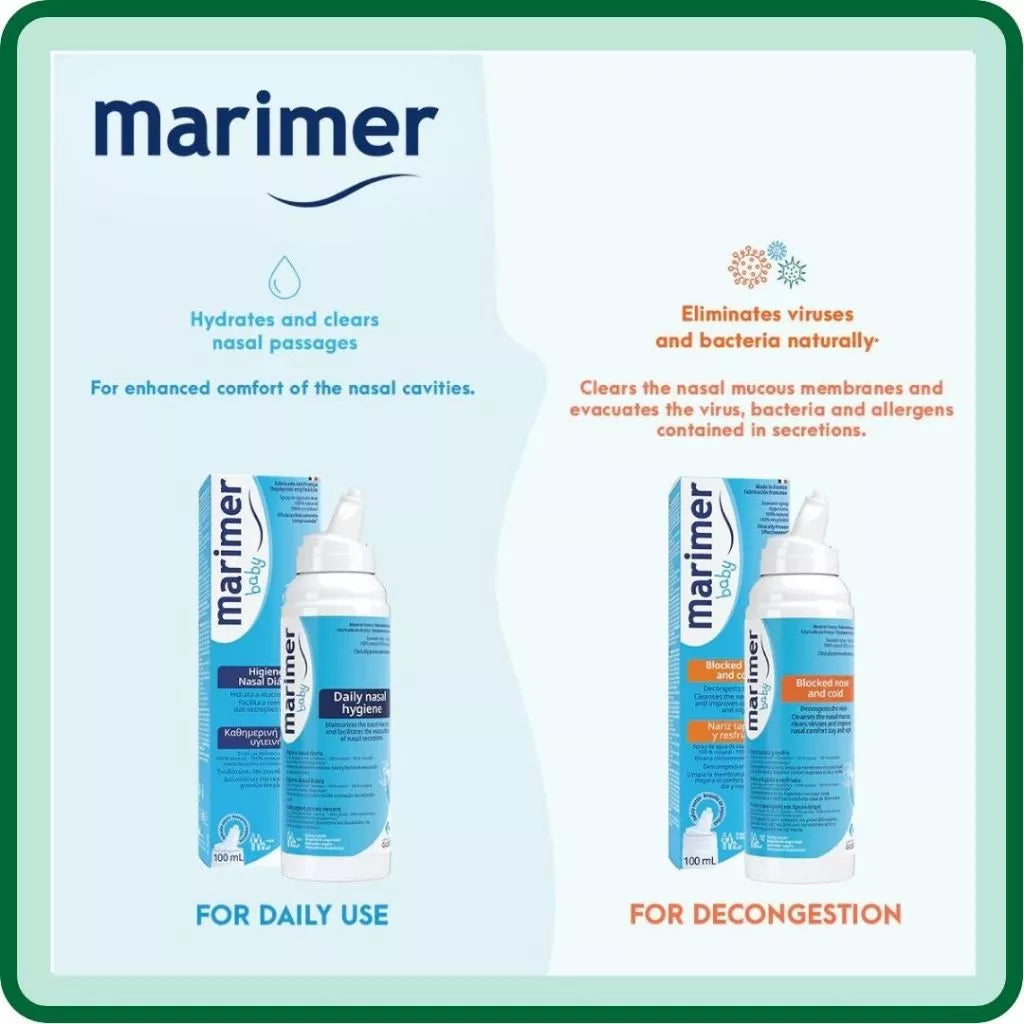 MARIMER BABY DAILY NASAL HYGIENE SPRAY 100ML