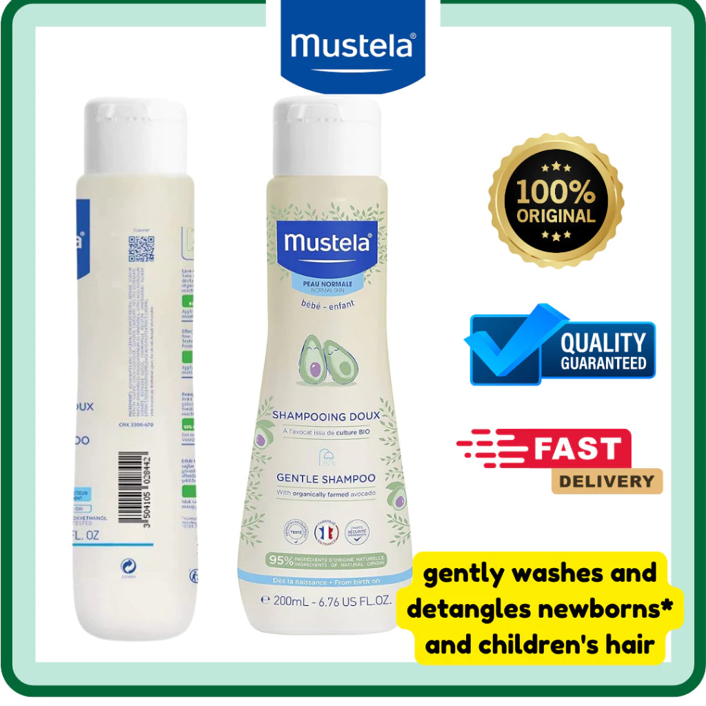 MUSTELA Gentle Shampoo Normal Skin (200ml) – probioticskids