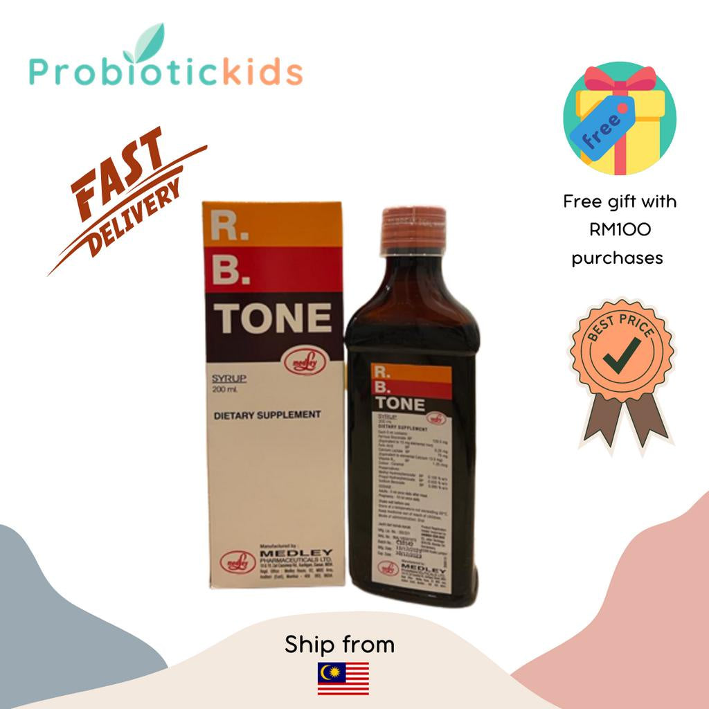RB Tone Syrup (200ml) EXP 04/2025 – probioticskids