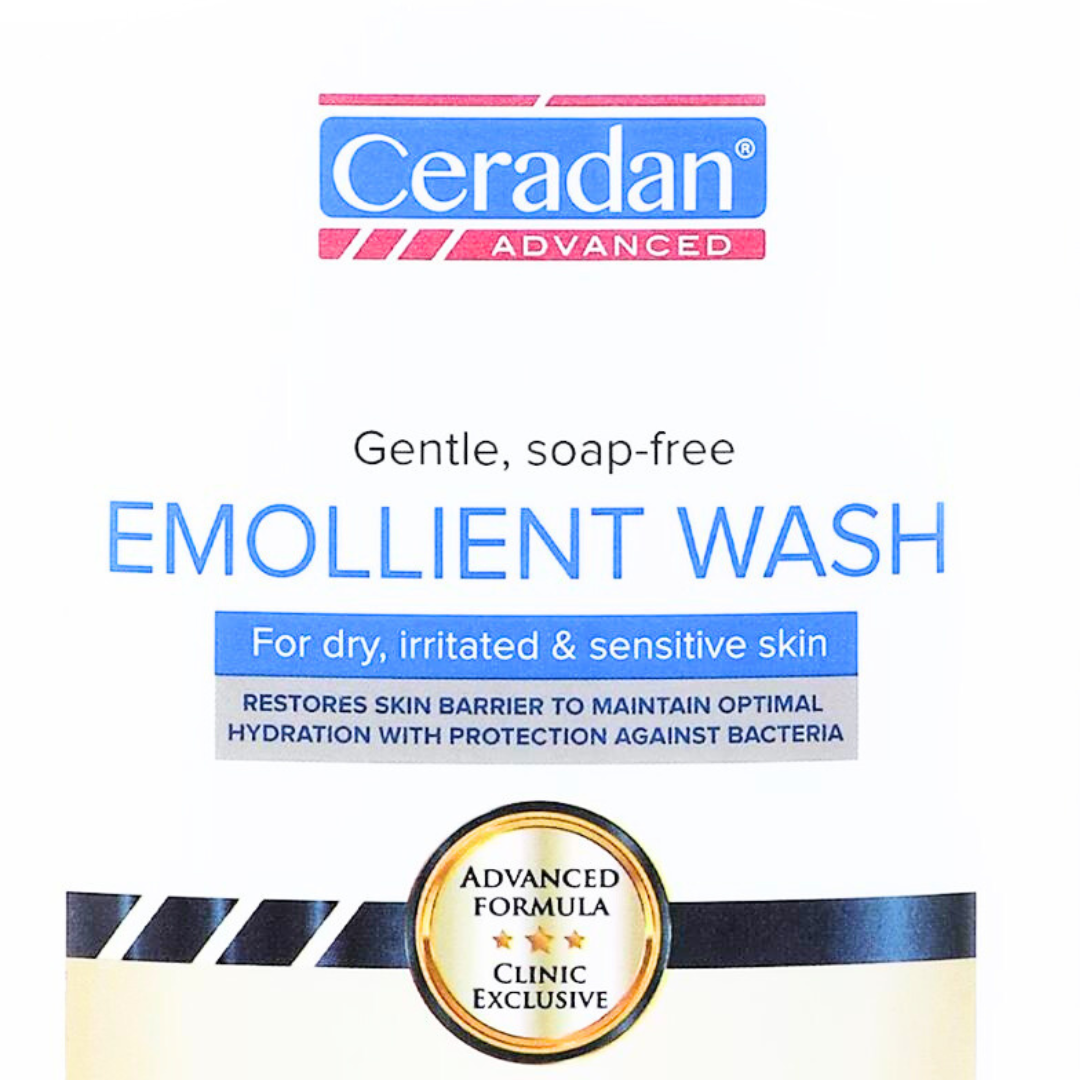 Ceradan Advanced Emollient Wash (500ml) [EXP: 06/25]