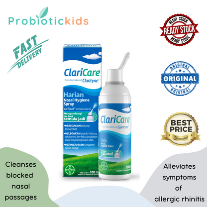 Claricare Nasal Kid/Adult Spray (100ml) [EXP: 11/25]