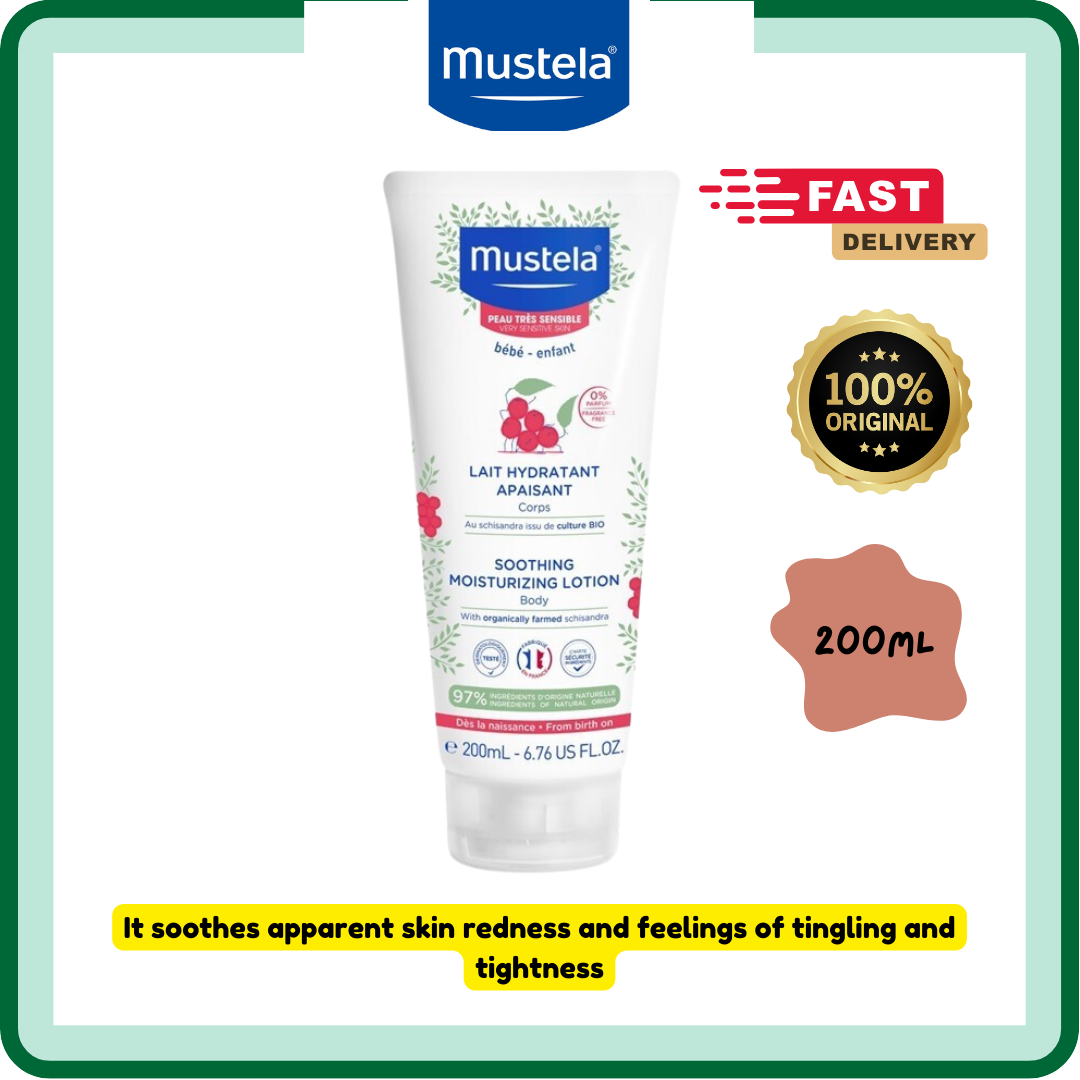 Mustela Soothing Moisturizing Lotion | 200ML