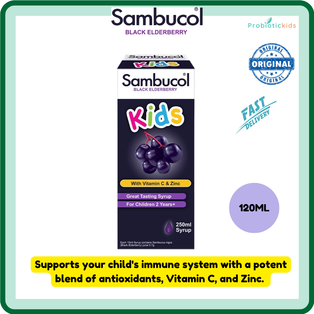 Sambucol Blackelderberry Kids (120ml) (EXP:11/27)
