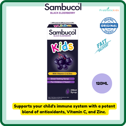 Sambucol Blackelderberry Kids (120ml) (EXP:11/27)