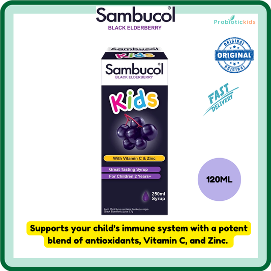 Sambucol Blackelderberry Kids (120ml) (EXP:11/27)
