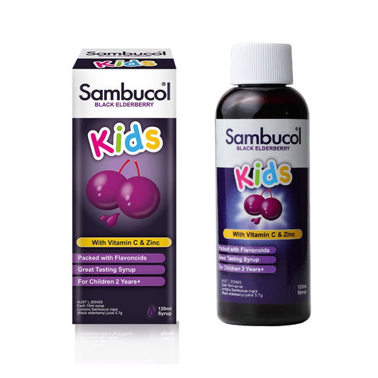 Sambucol Blackelderberry Kids (120ml) (EXP:03/26)