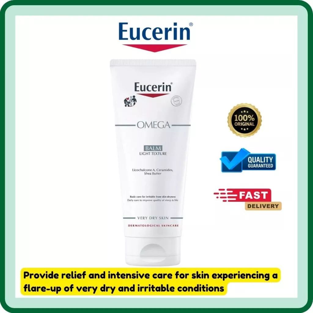 EUCERIN OMEGA BALM LIGHT TEXTURE 200ml [EXP: 10/2026]