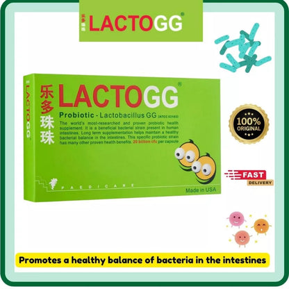 Lacto GG Probiotic - Lactobacillus GG | 30 Capsules