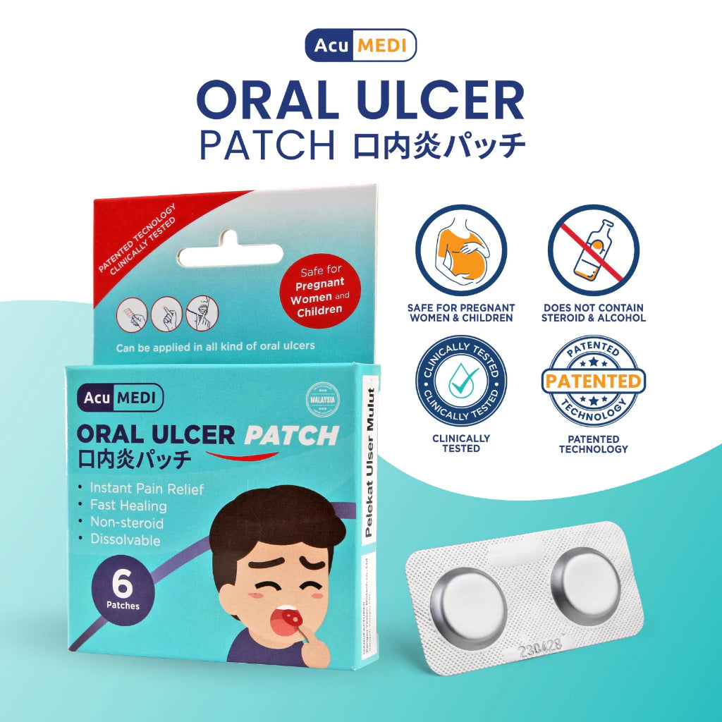 AcuMEDI Oral Ulcer Patch | 6 Patches