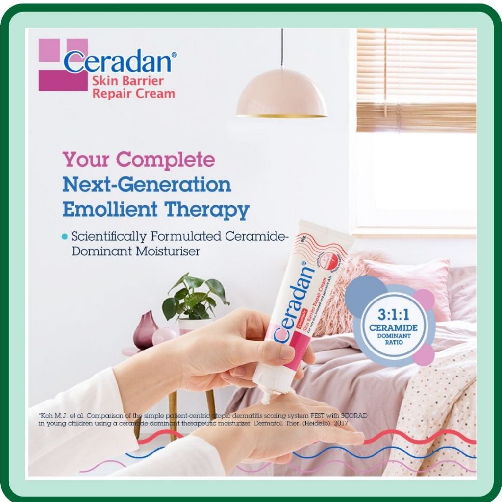 CERADAN Skin Barrier Repair Cream Range (30g)