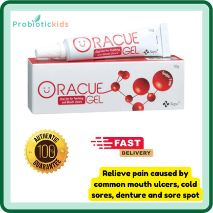 Oracue Gel 10g (For Teething & Mouth Ulcer)