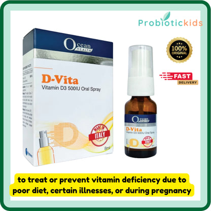 D-VITA VITAMIN D3 ORAL SPRAY (8ml)