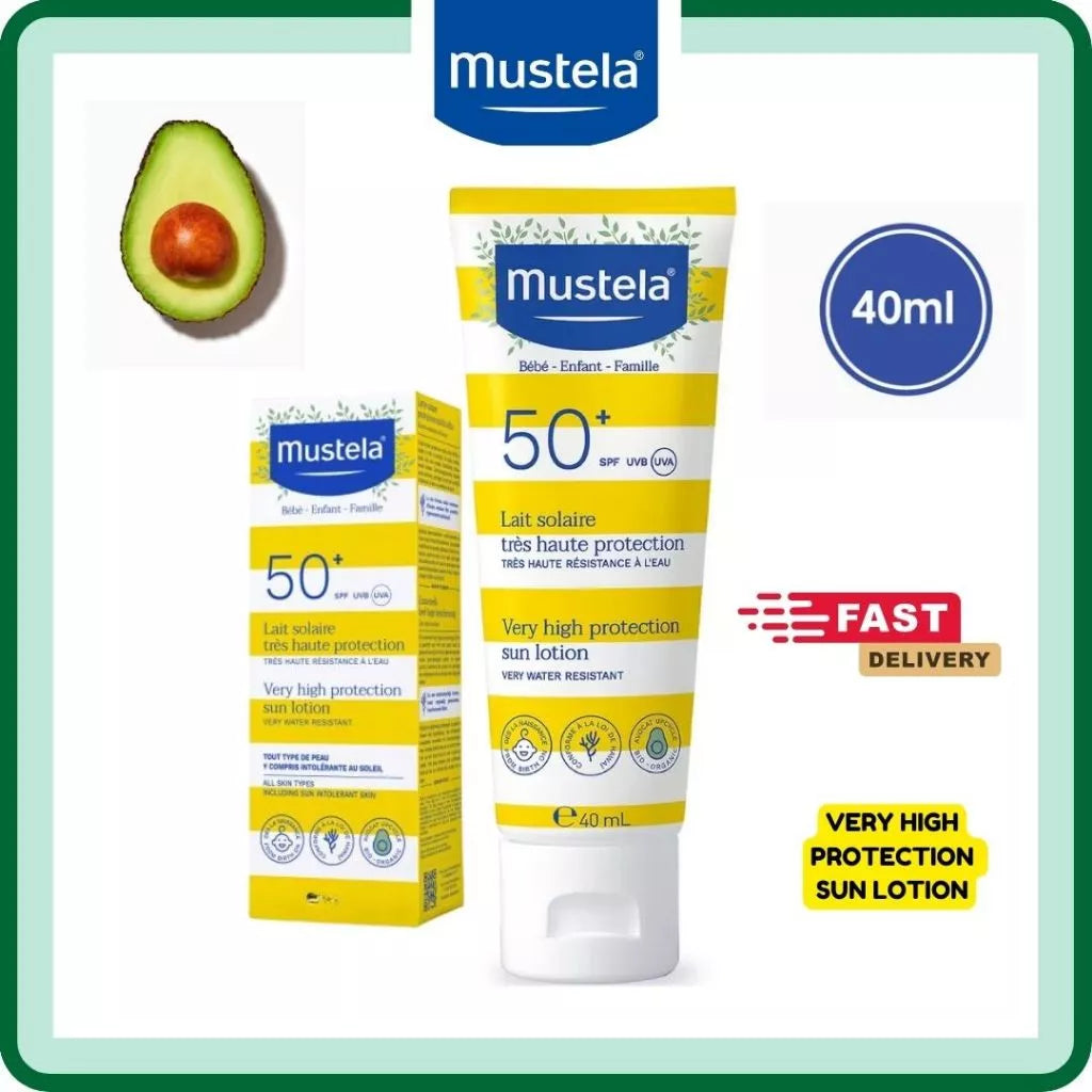 Mustela Very High Protection Sun Lotion (40ml and 100ml) | EXP: 04/2026