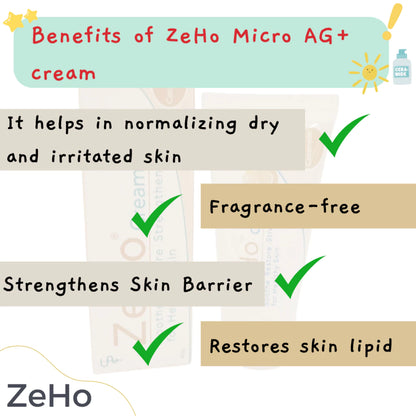 ZeHo Cream MicroAg+ 40G