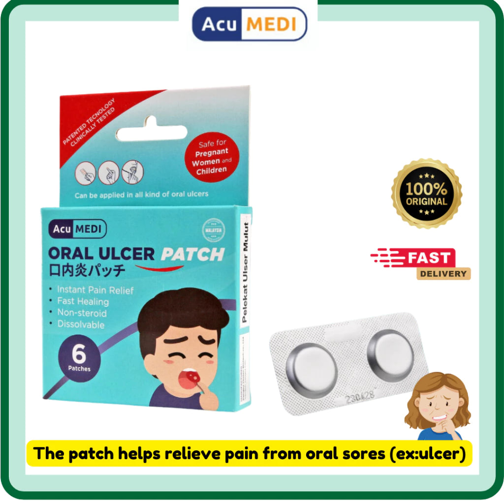 AcuMEDI Oral Ulcer Patch | 6 Patches