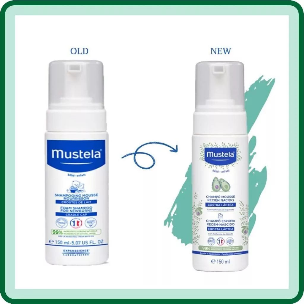 MUSTELA Foam Shampoo For Newborns (150ml)