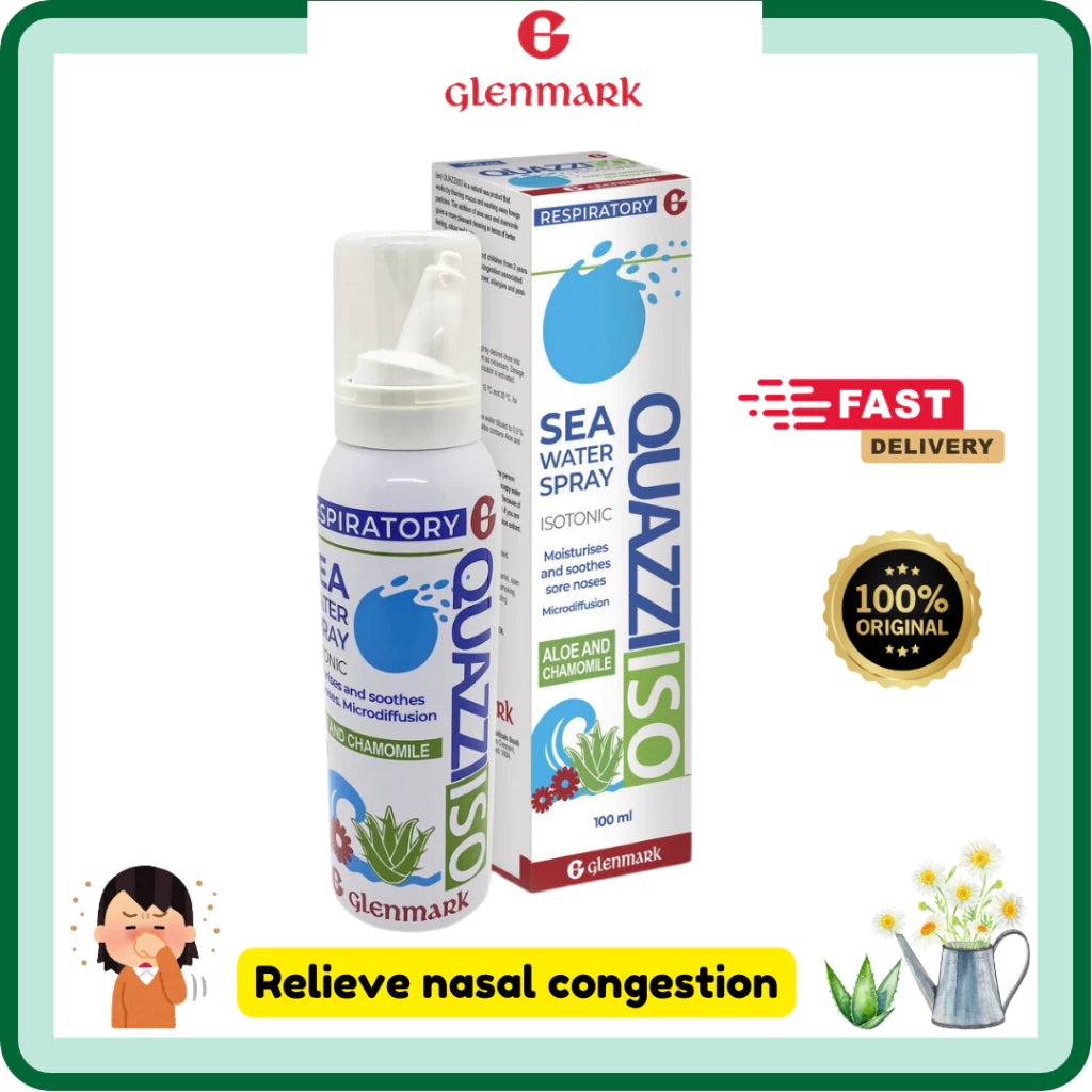 Quazzi Iso Isotonic Sea Water Nasal Spray | 100ml