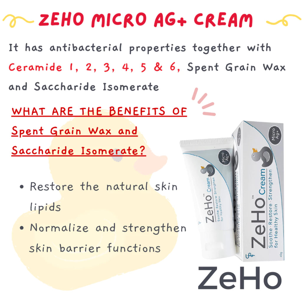 ZeHo Cream MicroAg+ 40G