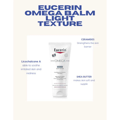 EUCERIN OMEGA BALM LIGHT TEXTURE 200ml [EXP: 10/2026]