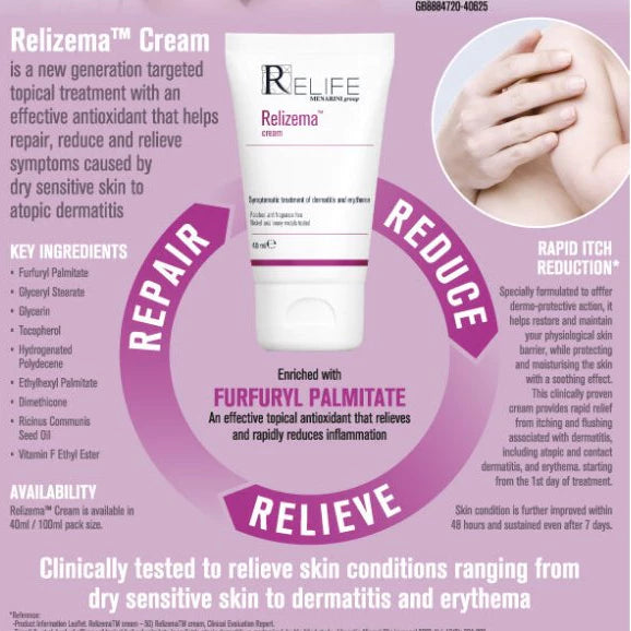 Relife Relizema Cream | 40ml