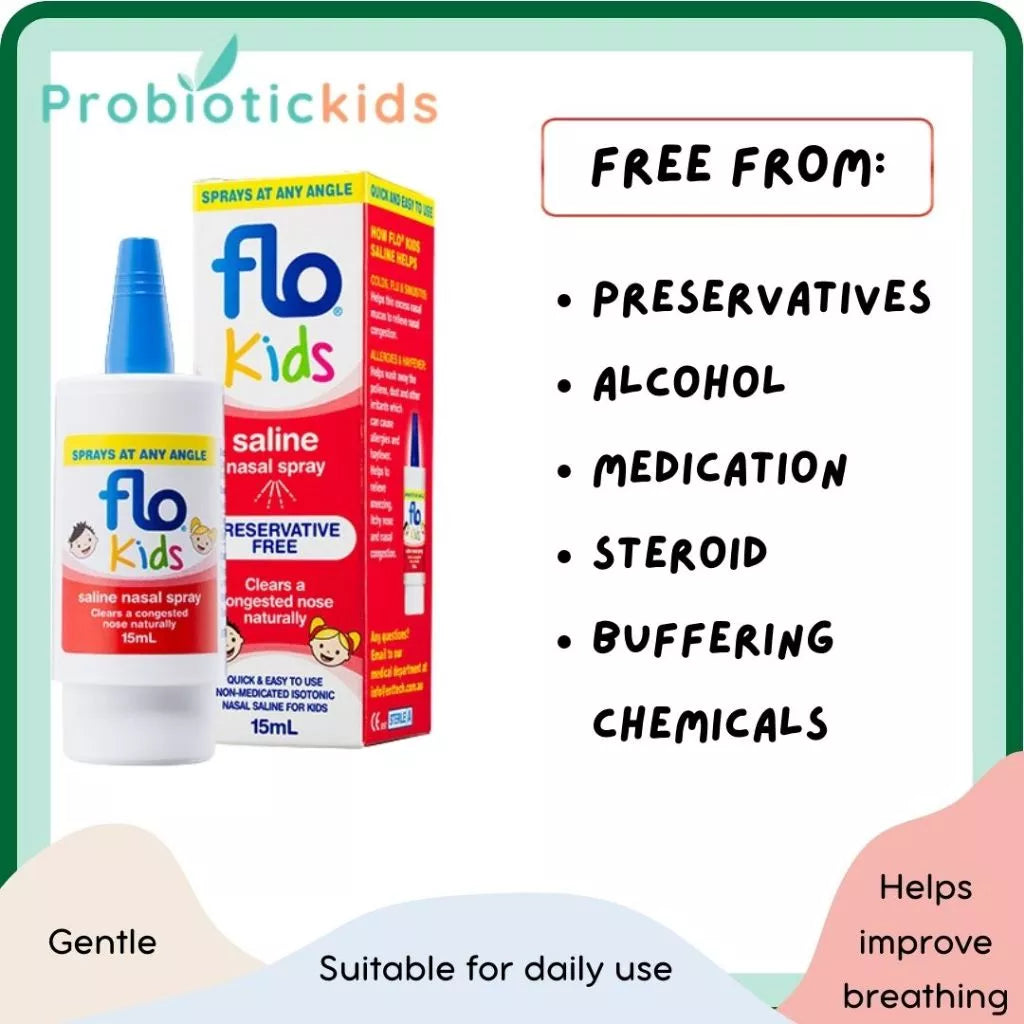 FLO Kids saline spray (15ml)