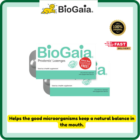 BioGaia Prodentis Lozenges (30's + FREE 10's)