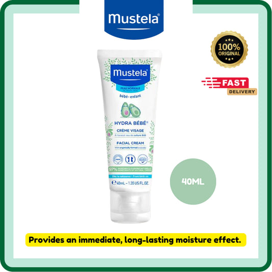 Mustela Hydra Bebe Facial Cream | 40ML